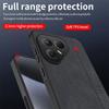 For Tecno Pova 7 4G Luxury Nappa Leather Phone Shockproof Case For TECNO Camon 40 Pro Soft Silicone Bumper Protection Back Cover