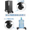 Lubanheart CPU Cart with Stepless For Server Compact PC Dust Heat Silver Stand, Casters, Adjustment, Desktops, Movable, Adjustable, Multi-Purpose,