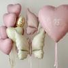 Butterfly Heart Balloon Aluminum Foil Balloons Baby Shower Kids Birthday Anniversary Wedding Party Decorations Balloons