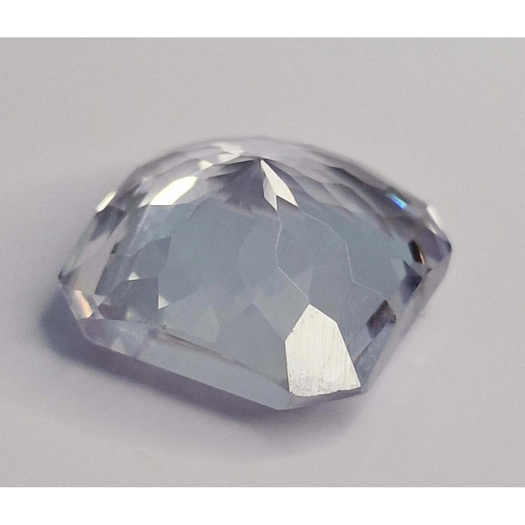Certified Natural Light Blue Sapphire Asscher Cut 8-10 Ct Fabulous Gemstone