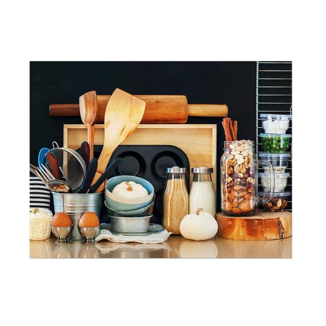 Vintage Kitchen Berries Seasoning Natural Vegetables Kitchenware Canvas Print Wall Art Painting for Restaurant Home Decor Poster