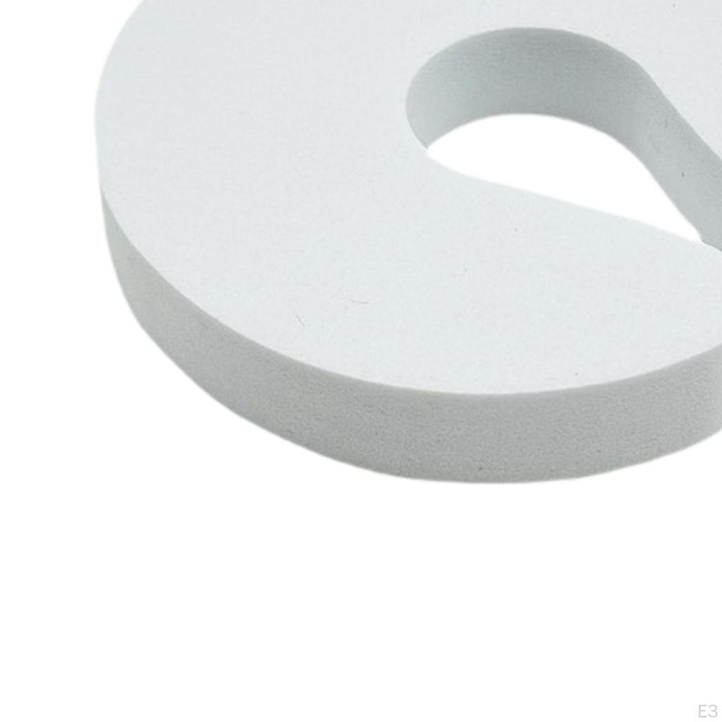 6Pcs Door Stopper Keep Open Lightweight Compact Easy To Install Multifunctional Finger Pinch