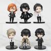 Q Version Nakajima Atsushi And Dazai Osamu Anime Figures Wholesale Blind Box Toys
