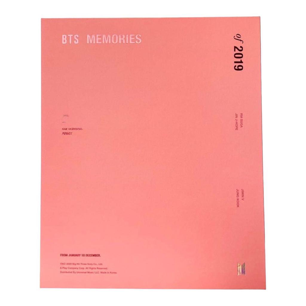 [USED] DVD with Japanese subtitles BTS MEMORIES OF 2019