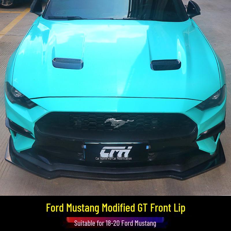 Ford Mustang GT Carbon Fiber Front Lip & Body Kit Upgrade (2018-2020)