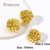 Metal Ball Weave Spacer Beads 18K Gold Plated Separator For Beads Bracelet Beads High Quality DIY Jewelry Accessories