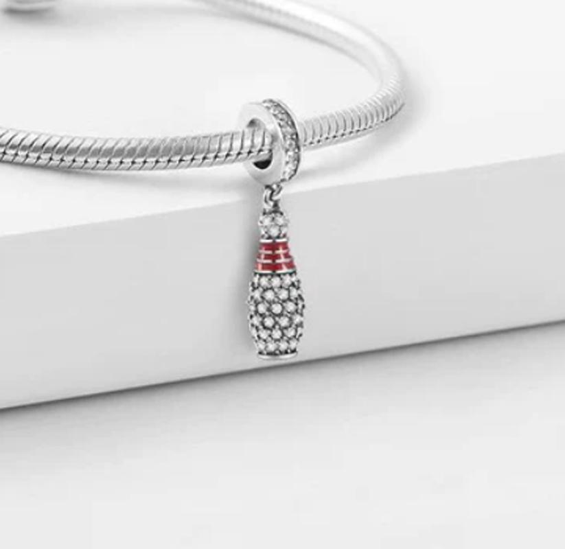 Nowa Miedziana Seria Sportowa Koszykówka Rugby Rolki Zawieszki DIY Wiszące Koraliki Pasują do Bransoletki Naszyjnika Biżuteria