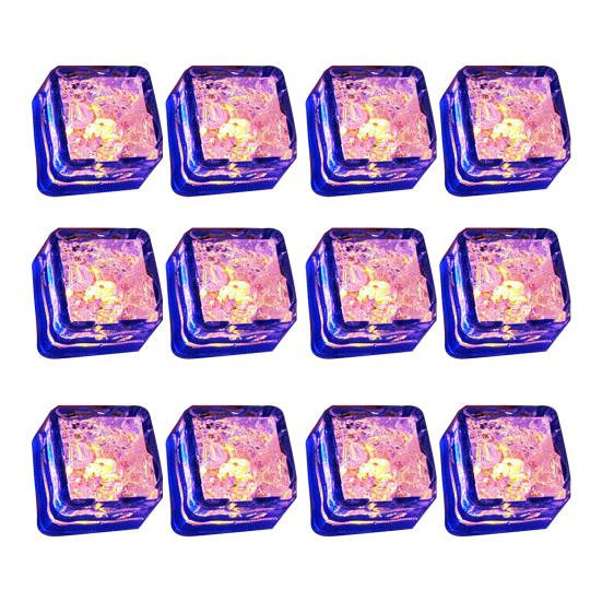 12 ks LED světlo Aktivace tekutinou Měnící barvu Ledové kostky Vícebarevné 7barevné LED Kostky ledu Potravinářské