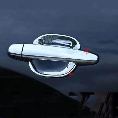 Car Chrome Handles Cover Trim Set For Toyota Avalon XX30 30 2005 2006 2007 2008 2009 2010 2011 2012 Styling Accessories Sticker