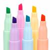 6-Color DYD Fluorescent Highlighter Set: Line Markers for Notes, Student Planners, and Drawings