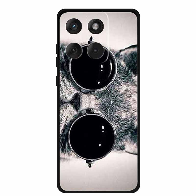 Soft Case For Motorola Edge 60 Fusion Case Cartoon Back Cover For Motorola Edge 60 Pro 5G Protective Cool Animal Bumper Bag Capa