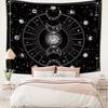 1pc Sun Moon Horoscope Divination Printed Tapestry  Home Decor Wall Art for Bedroom Living Room