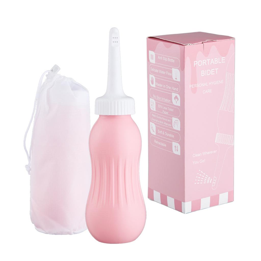 Handheld Personally Bidet Butt Shower Portable Travel Bidet Manual Press Atomizer for Perineal & Hemmoroid Treatments