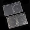 1Pc Plastic Single/Double/3/4 Piece Discs Cd Game Case Cover Thickened Cd Dvd Disc Protective Storage Box Organizer