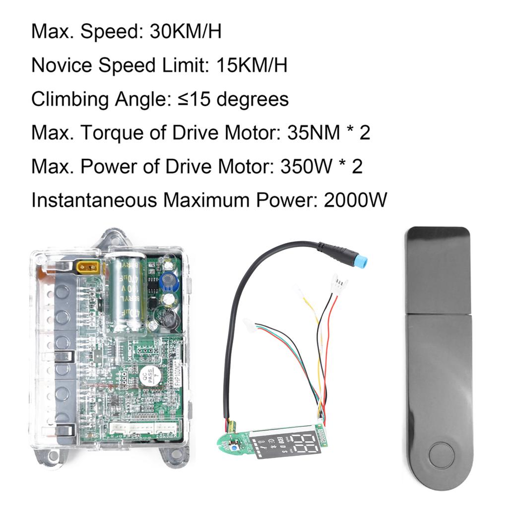 Panou Controller Trotinetă Electrică 8.5in Placă de Circuit 32bit MCU Panou Controller Principal Placă de Circuit