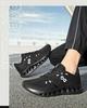 Lätta, andningsbara mesh-löparskor för män - Dämpade, bekväma, låga sneakers för utomhusbruk