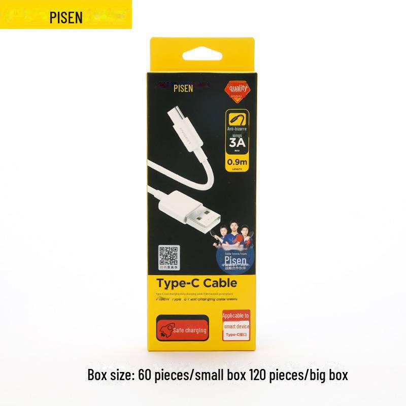 PISEN Genuine Fast-Charging USB Data Cable for Apple Devices