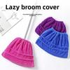 Durable Broom Cover Water-absorbing Dry Wet Dual Use Floor Mop Covers Coral Fleece Washable Floor Cleaning Towel