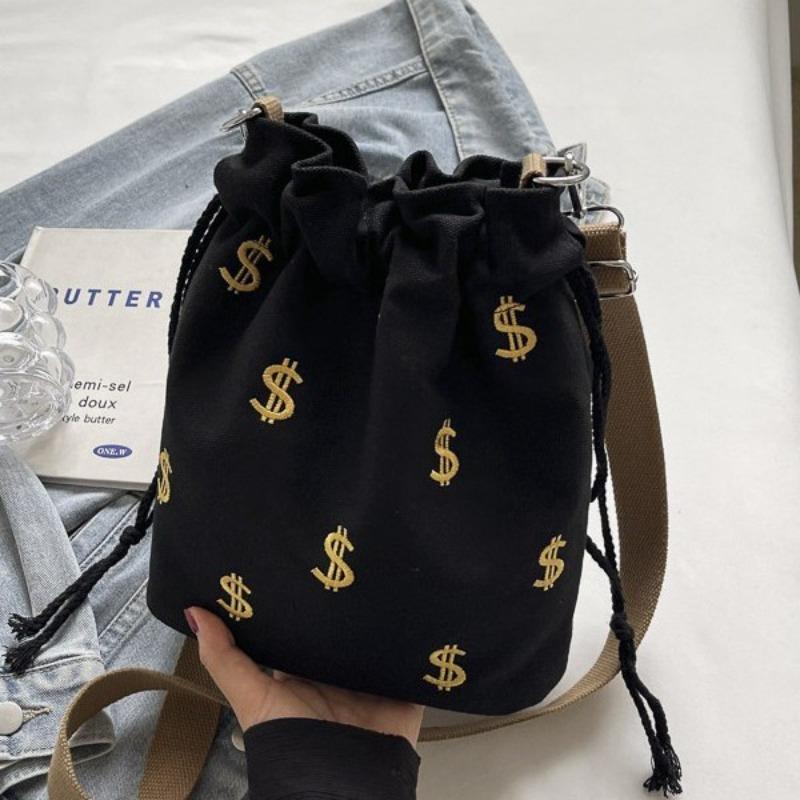 New Extraction Bucket Bag Summer Versatile Messenger Bag Casual Commuter Shoulder Small Bag Women's Bag