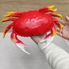 1/2Pcs Simulated Crab Figurines User Friendly ABS Materials Table Decoration Perfect For Kitchen And Marine Decors