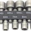 1 Set 5mm-13mm Hex Socket S Sleeve Power Nut Driver Drill Bit Set 1/4" Screw Metric Driver Tool Set Adapter