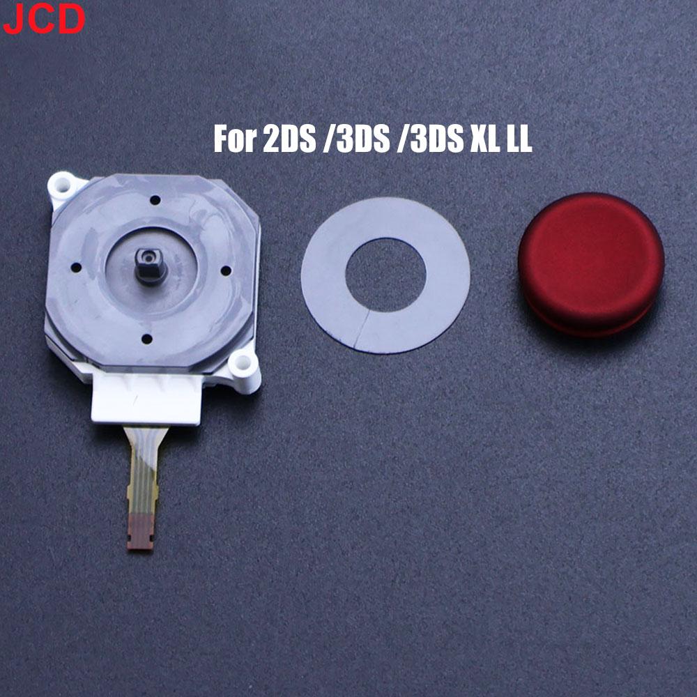 JCD 1set For 3DS 3DSXL 3DSLL Controller Analog Dust Ring PAD Rocker Stick Cap For New 2DS 3DS LLXL 3D Thumbstick Joystick Button
