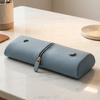 Large- Capacity Silicone Pencil Case Soft Macaron Foldable Pen Holder Eco-Friendly Expandable Stationery Storage Bags For School