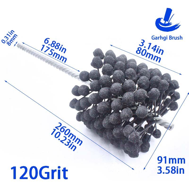 HOT SALE 105MM Cylinder Hone Brushes Flexible Bore Rotary Honing Tool Engine Camshaft Motorcycle Car Grinding Deburring Metal