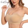 Seamless Invisible Strapless Bra Sexy Underwear Women Push Up Bras Wireless Comfortable Solid Solid Brassiere Thin Cup Sexy Lingerie Female XS-XXL
