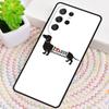 Dachshund Sausage Art Phone Case for Samsung Galaxy Note 10 Pro S26 Ultra S23 S24 FE S25 S21 S22 PLUS Shockproof Cove