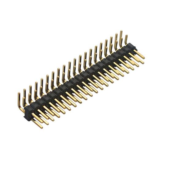 4 stuks Dubbele Rij Rechte Mannelijke Headers Pins Universeel Eenvoudig te Gebruiken 2.5mm Steek Pin Header Connectoren voor Raspberry Pi Zero/Zero W
