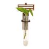 Home Ornaments Hydroponic Planter Shelf Wooden Wall Decoration Wall Mounted Planter  Plant Lover