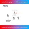 Stainless Steel Pagoda-Shaped Trapezoidal Compression Spring for Battery
