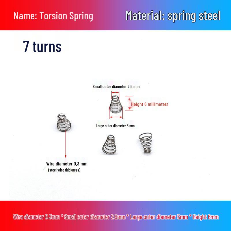 Stainless Steel Pagoda-Shaped Trapezoidal Compression Spring for Battery