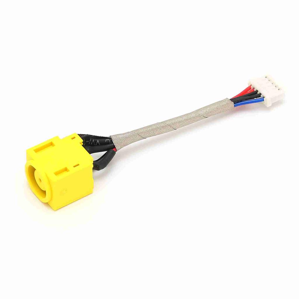 DC Power Jack Cable Lightweight Portable 5pin Interface Plug In DC Power Jack Cable Harness