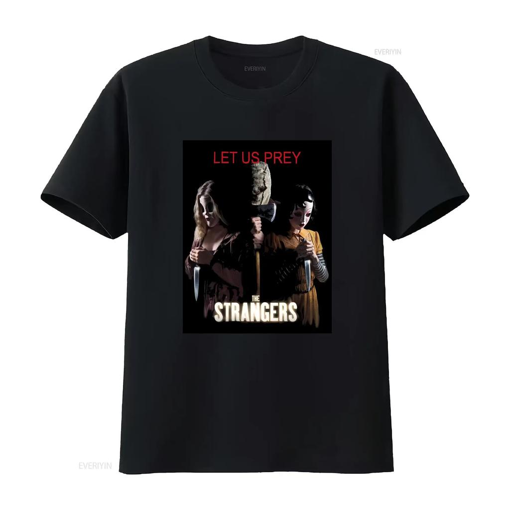 The Strangers T Shirt Horror Movie Promo Poster Vintage Design Vintage Washed Slightly Streetwe