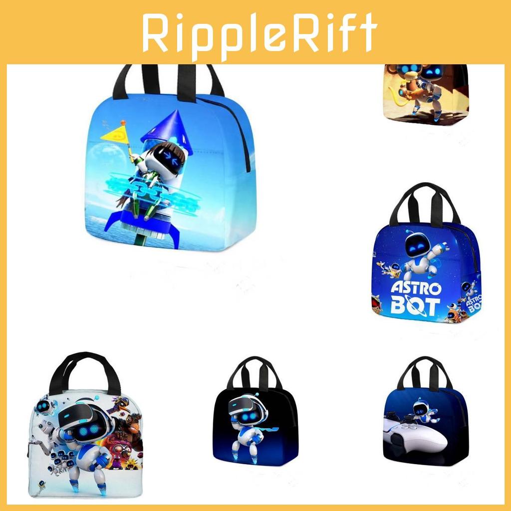 3d Universe Robot Astro Bot Handbag Insulated Bag Cooler Capacity Bags Lunch