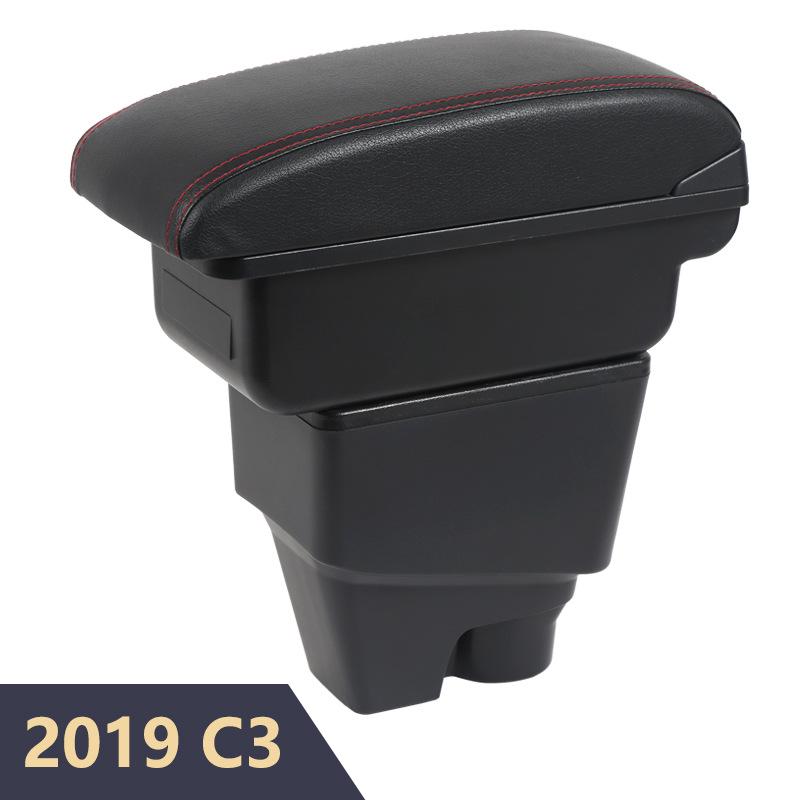 2019 C3 Car Center Armrest Box Interior Accessories