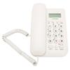 Tischtelefon Anrufer-ID Wandhalterung Minimalistisch Kabelgebundenes Haustelefon für Zuhause Hotel     Telefonleitung