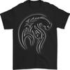 A Tribal Dragon Tattoo Style Unisexs T Shirt 100 Cotton Vintage Versatile Graphic Unisex Stylish Designer Clothes Stretched
