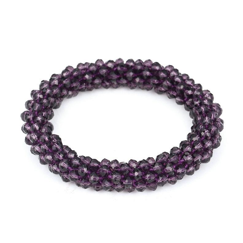 Boho Elastic Bracelets & Bangles For Women Vintage Stretch Bohemian Femme Crystal Glass Beads Bracelets Party Jewelry Gift