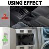 Square Insert Cup Holders For Toyota Landcruiser 80 Series Armrest Box Beverage Cup Holder