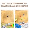 Wooden Montessori Multiplication Board Game Montessori Math Learning Toy Kids Educational Toy for Children
