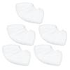 5 bucăți tampon de mop cu abur din microfibră pentru mop cu abur, parte pentru duză de abur pentru Karcher SC1 SC2 SC3 SC4 SC5 SV7