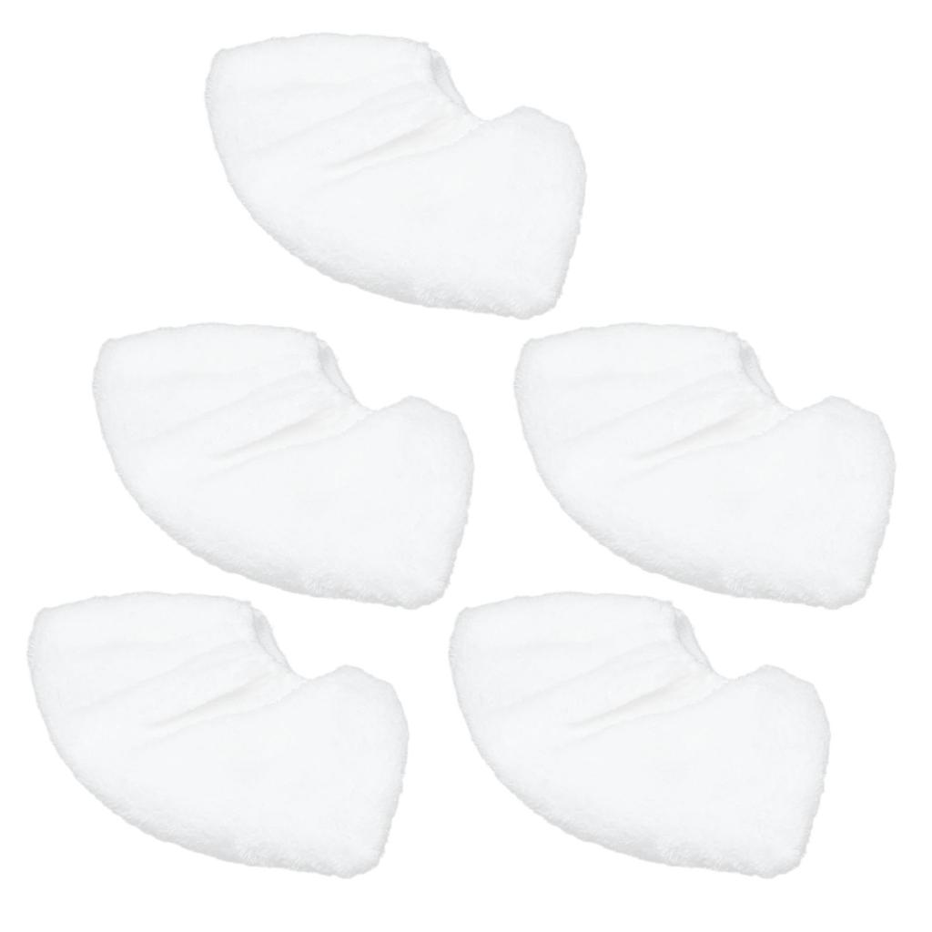5 bucăți tampon de mop cu abur din microfibră pentru mop cu abur, parte pentru duză de abur pentru Karcher SC1 SC2 SC3 SC4 SC5 SV7