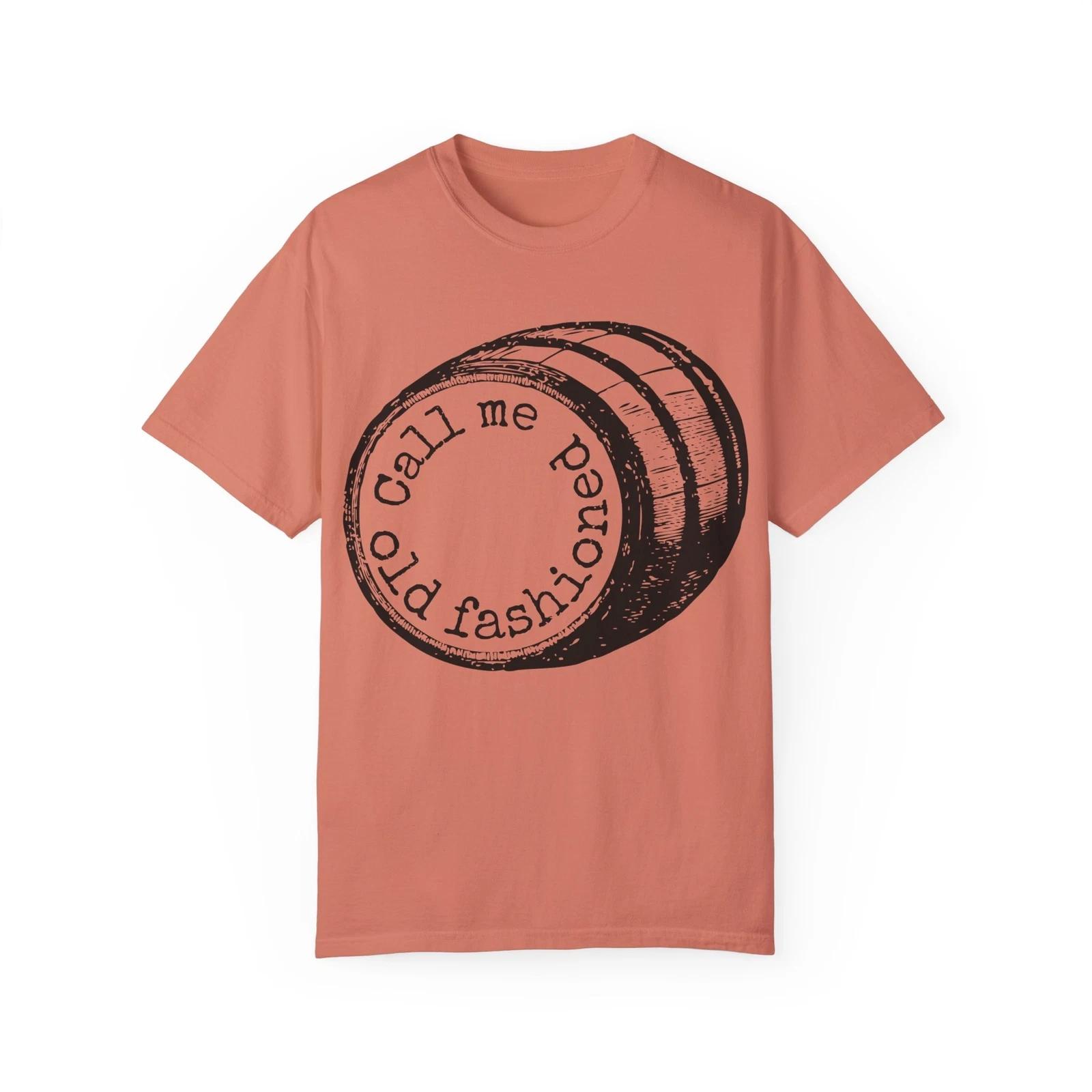 Call Me Old Fashioned Bourbon Barrel T-shirt, Whiskey, Unisex Tee M