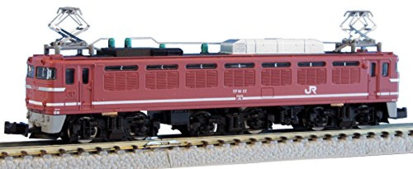 

Электровоз Rokuhan Z gauge EF81 раннего типа грузового цвета T015-4
