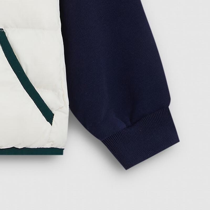 Gap Boys' Vintage Colorblock Hooded Down Jacket