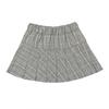 Pleated Skirt Glen Check T31kcs010