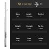 Lure Fishing Rod for Bass Trout Chub and Mandarin Fish Streamside Casting Rod General-purpose Rod Light Fishing Carbon Ultra Light Fast Spinning Rod